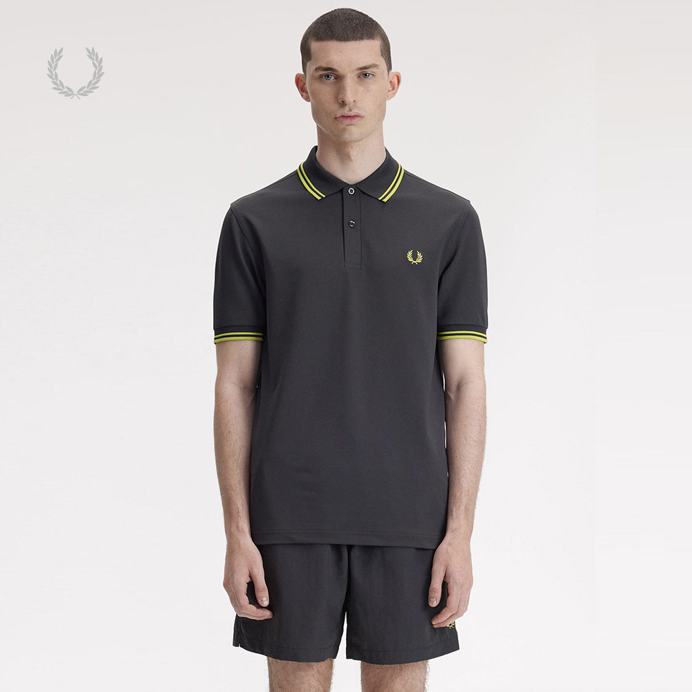 FRED PERRY男装翻领短袖polo衫2026夏季新款活力运动风网球服上衣
