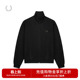 简约基础款 FRED 新款 立领拉链卫衣2025冬季 合身休闲外套 PERRY男装