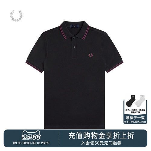 FREDPERRY合身短袖polo衫