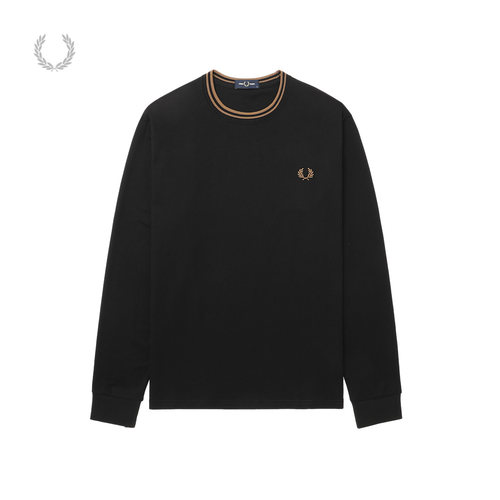 FREDPERRY圆领长袖T恤时尚有型