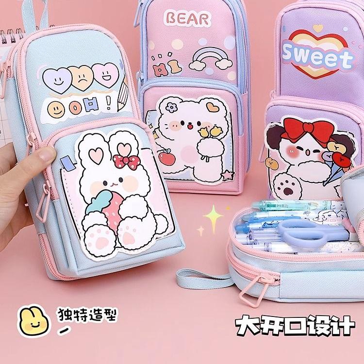 包造型笔袋男童多功能文具盒女孩