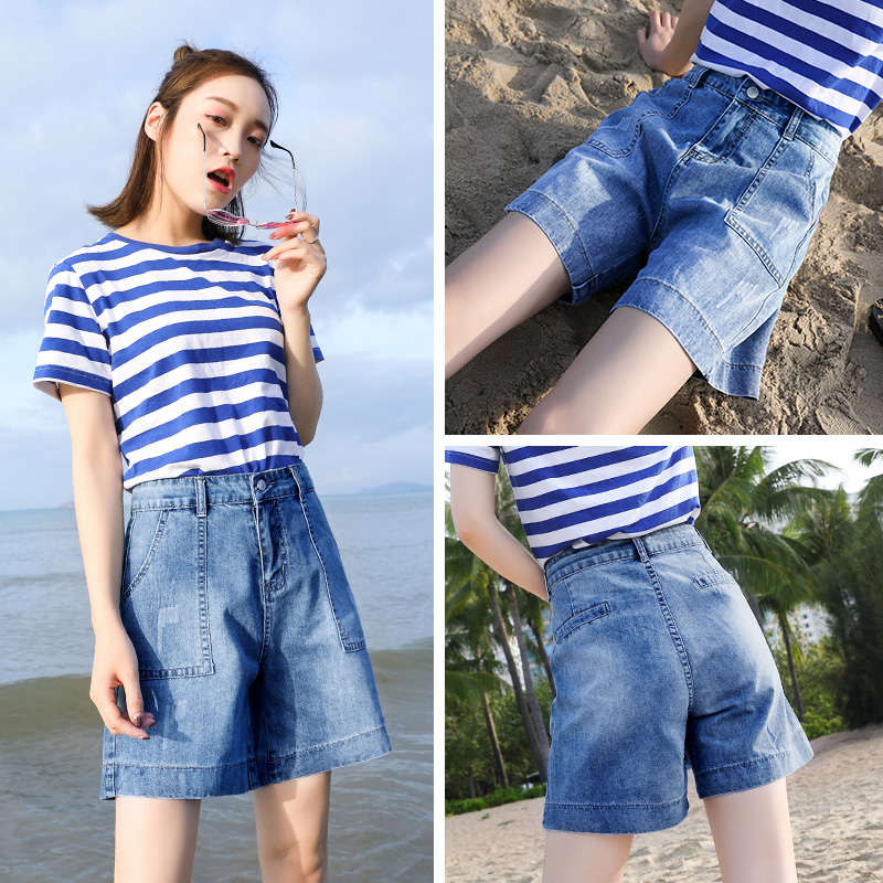 Å£×ÐÎå·Ö¿ãÅ®ÏÄ¿íËɰְֿã2018пîѧÉúº«¹úulzzang¶Ì¿ãBF·çÖпã