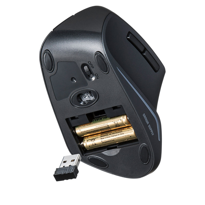 일본 SANWA 인체공학적 컴퓨터 사무용 게임 블루레이 유선|무선|블루투스 USB 마우스 절전
