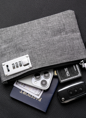 防丢密码锁手机零钱包便携防盗休闲卡包新款高颜值多功能手机包