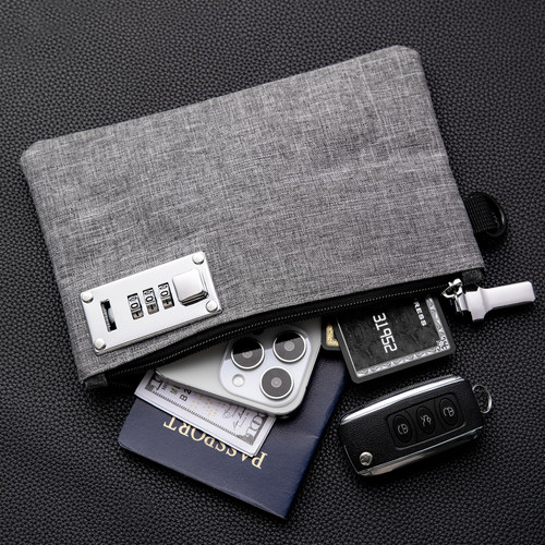 2025新款防丢密码锁手机零钱包