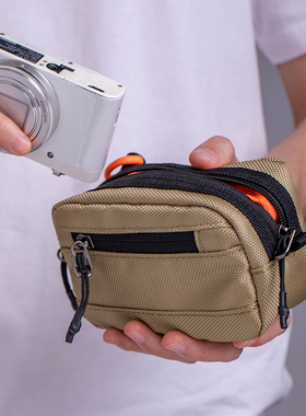 时尚便携相机包卡片机GR2GR3GR3X相机电池收纳包机能小方包斜挎包