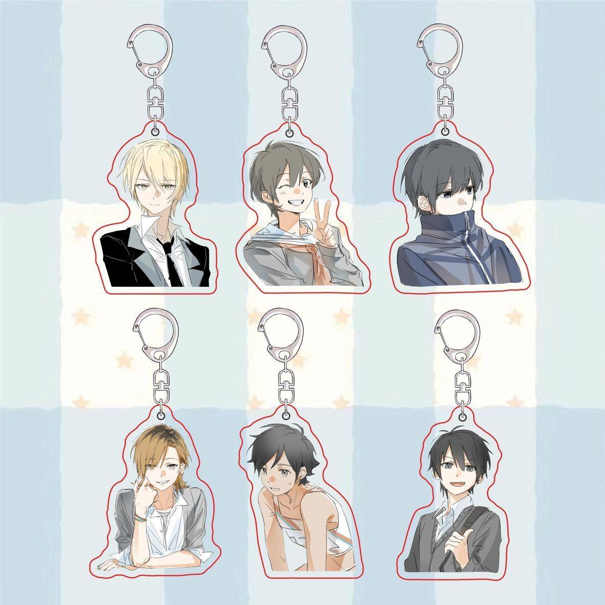 “假小子”创意双面亚克力钥匙扣卡通装饰学生书包挂件精美小礼物,节庆用品/礼品,钥匙扣,淘宝优惠券,粉丝福利购,淘宝优惠卷