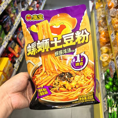 臭宝螺蛳土豆粉爆爆浓汤430g