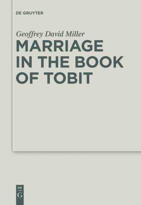 预售按需印刷 Marriage in the Book of Tobit