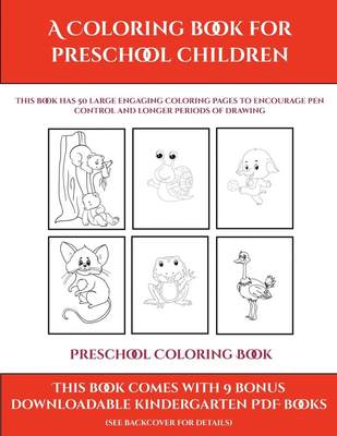 【预售 按需印刷】Preschool Coloring Book (A Coloring book for Preschool Children)