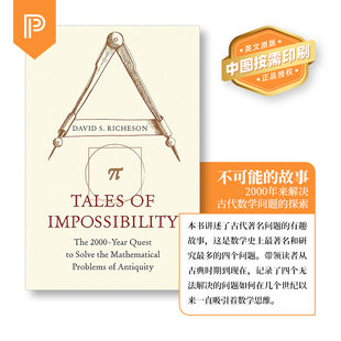 按需印刷 英文原版 故事：2000年来解决 古代数学问题 Tales 探索 预售 Impossibility 不可能