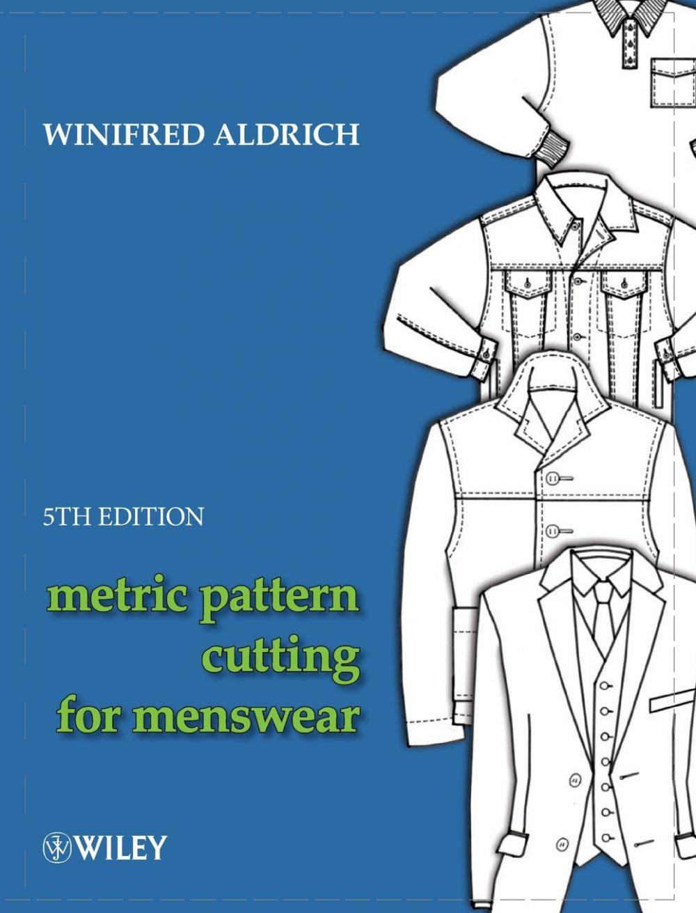 【预售 按需印刷】metric pattern cutting for menswear  5th