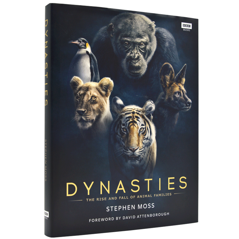 王朝:动物王国兴衰史 英文原版 Dynasties: The Rise and Fall of Animal Families 精装大开本 BBC出品纪录片自然科普 中图