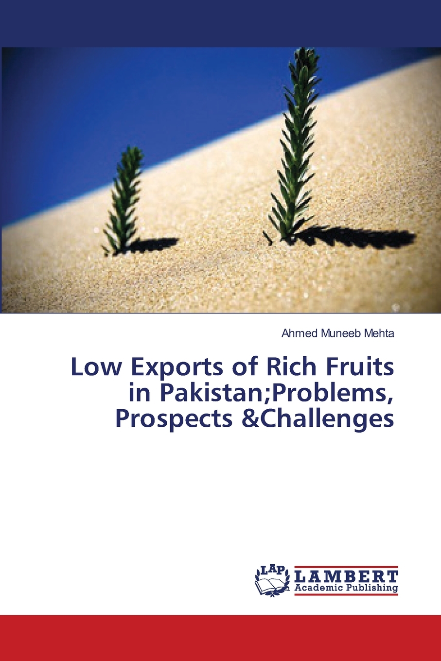 预售 按需印刷 Low Exports of Rich Fruits in Pakistan;Problems  Prospects &Challenges 书籍/杂志/报纸 经济管理类原版书 原图主图