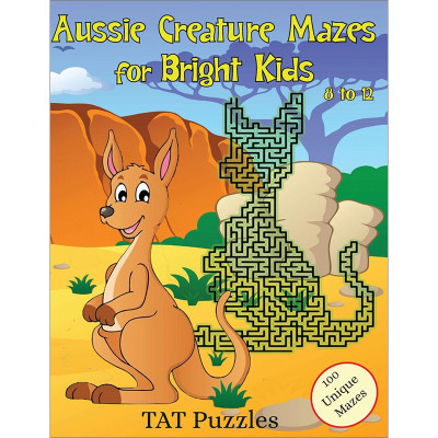 预售 按需印刷  Aussie Creature Mazes for Bright Kids