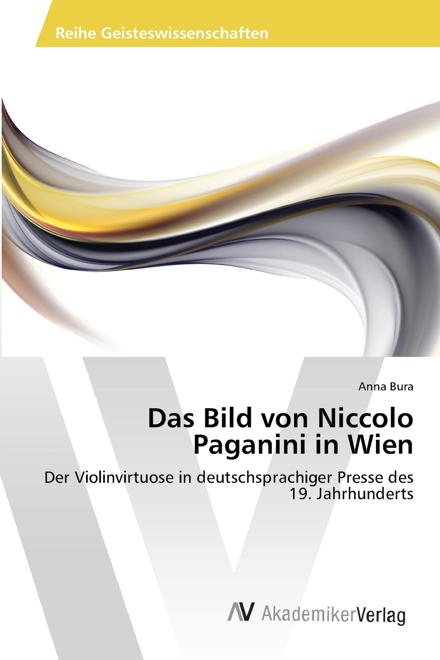 预售按需印刷Das Bild von Niccolo Paganini in Wien德语ger