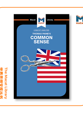 预售   托马斯·潘恩常识分析An Analysis of Thomas Paine's Common Sense