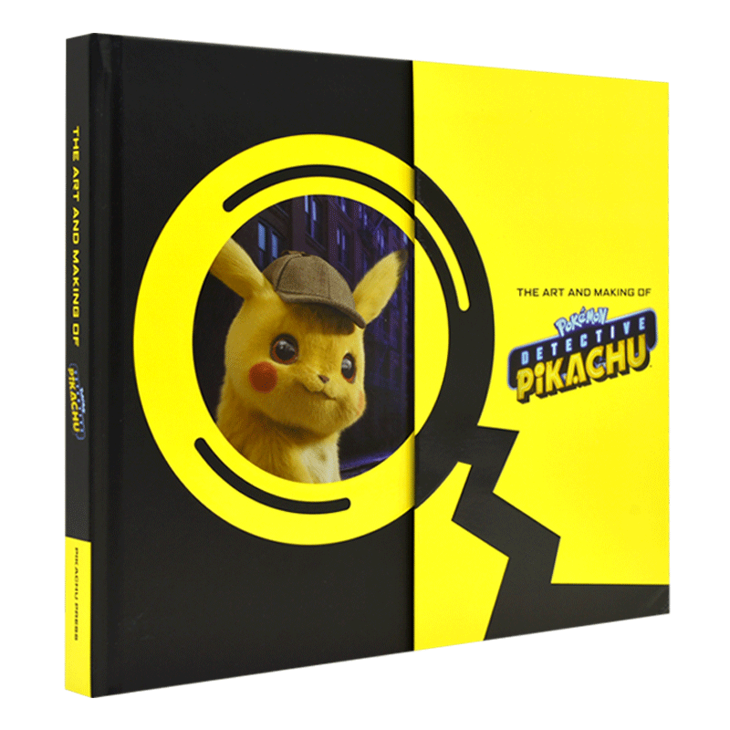 大侦探皮卡丘电影艺术画册设定集 英文原版 The Art and Making of Pokémon Detective Pikachu 神奇宝贝宠物小精灵 精 中图