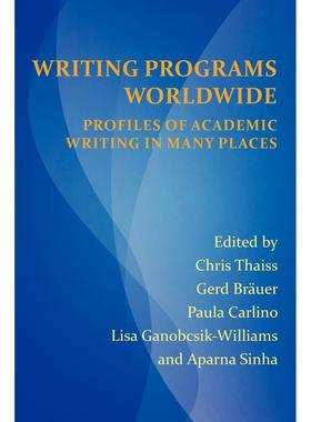 【预售 按需印刷】Writing Programs Worldwide