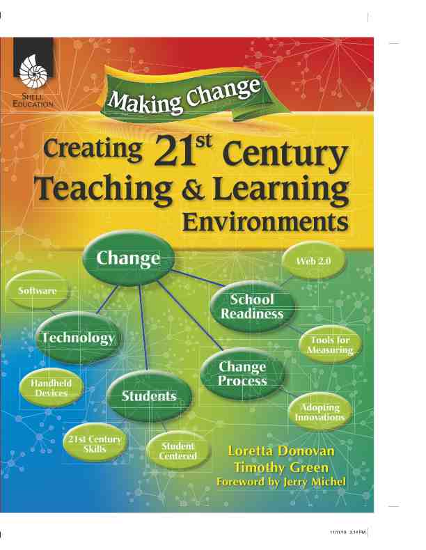 预售 按需印刷Making Change: Creating a 21st Century Teaching and Learning Environment 书籍/杂志/报纸 原版其它 原图主图