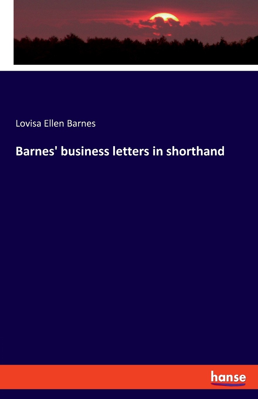 【预售 按需印刷】barnes  business letters in shorthand