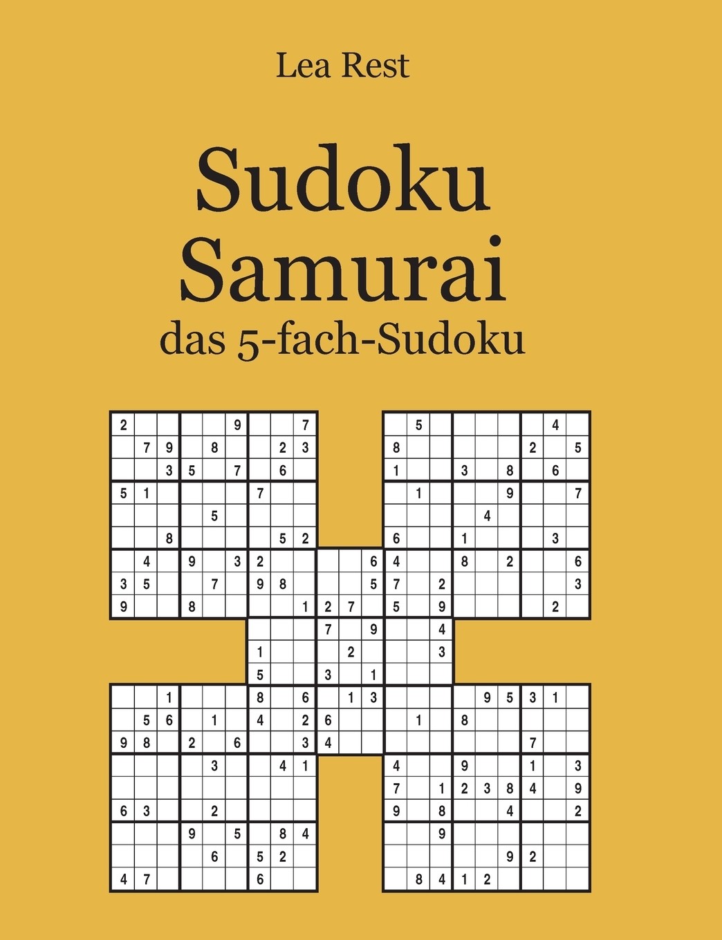 预售 按需印刷sudoku samurai德语ger