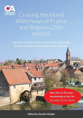 预售 按需印刷 Cruising the Inland Waterways of France and Belgium (25th edition)