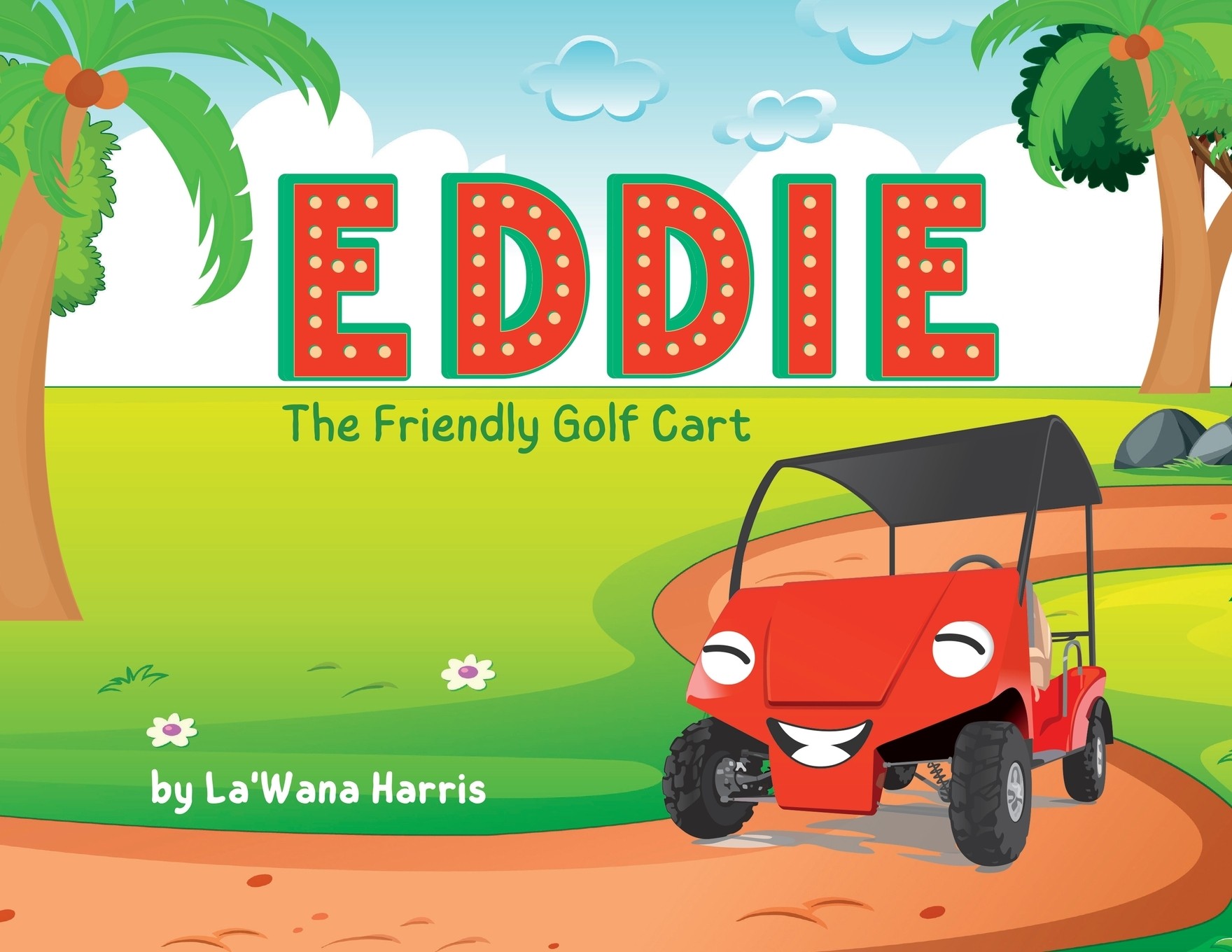 预售 按需印刷 eddie the friendly golf cart