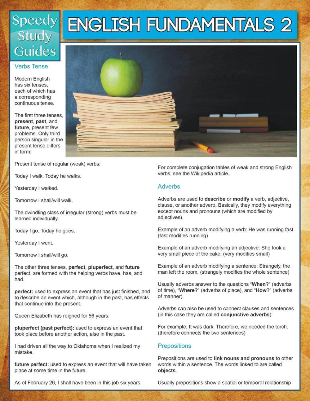 预售 按需印刷 english fundamentals 2 (speedy study guides)