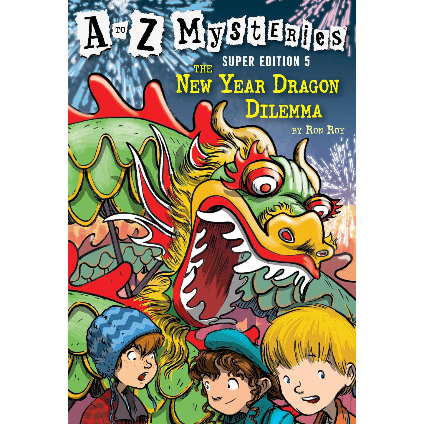 英文原版 神秘案件a-z 5 The New Year Dragon Dilemma 新年龙的困境 神秘案件特别 新年龙的困境