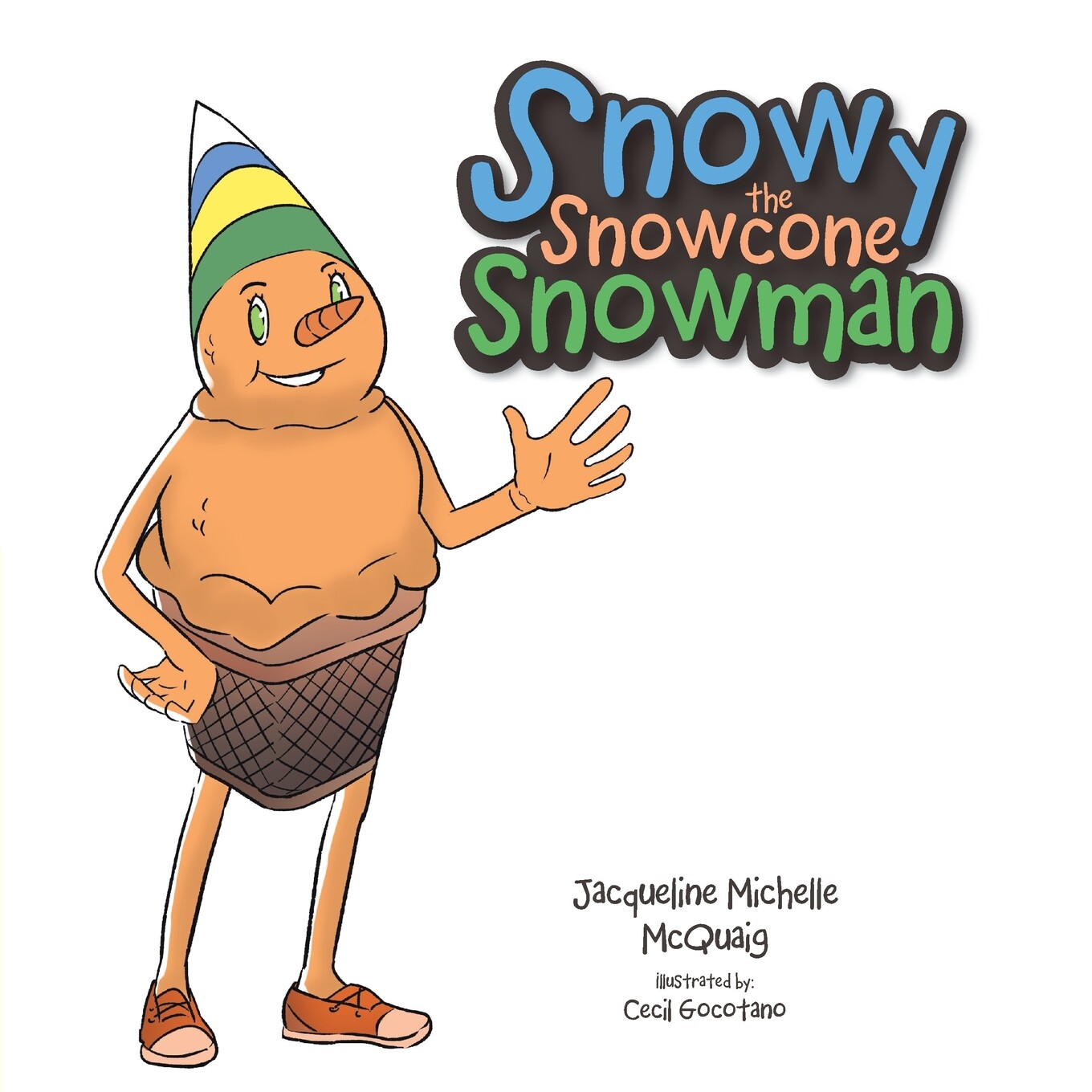 预售 按需印刷snowy the snowcone snowman