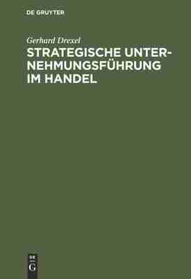 预售 按需印刷 Strategische Unternehmungsführung im Handel