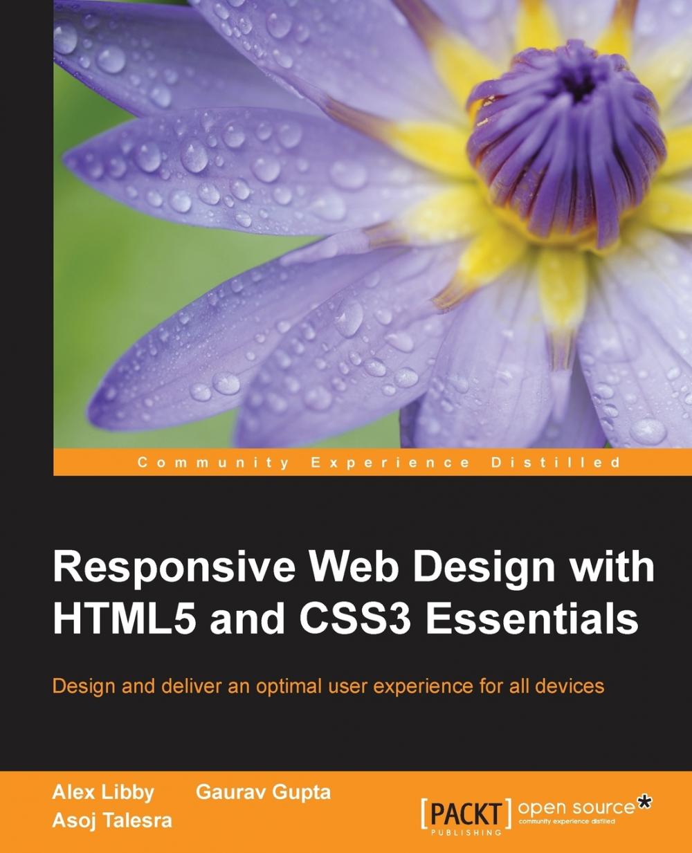 【预售按需印刷】Responsive Web Design with HTML5 and CSS3 Essentials