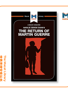 预售   娜塔莉·泽蒙·戴维斯（Natalie Zemon Davis）的《马丁·格雷（Martin Guerre）回归》分析An Analysis of Natalie