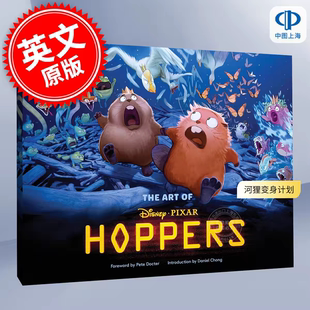 Pixar Disney 英文原版 Hoppers Art The 河狸变身计划迪士尼皮克斯动画电影艺术设定集