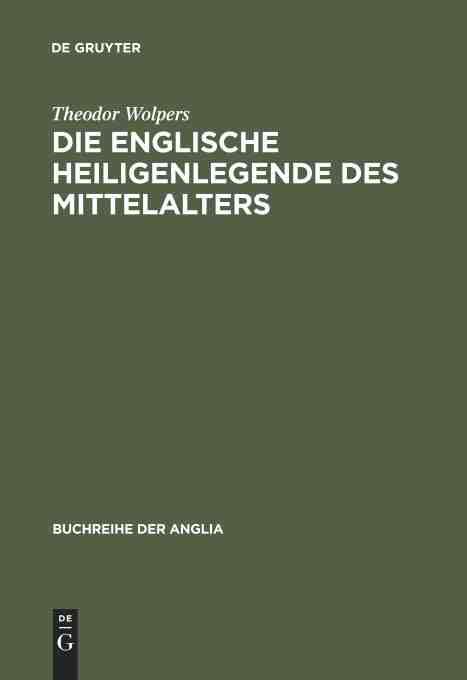 预售按需印刷 Die englische Heiligenlegende des Mittelalters