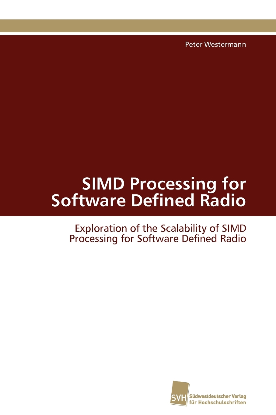 预售按需印刷SIMD Processing for Software Defined Radio德语ger