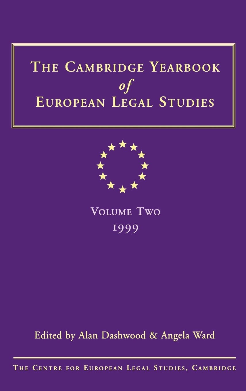 【预售 按需印刷】cambridge yearbook of european legal studies