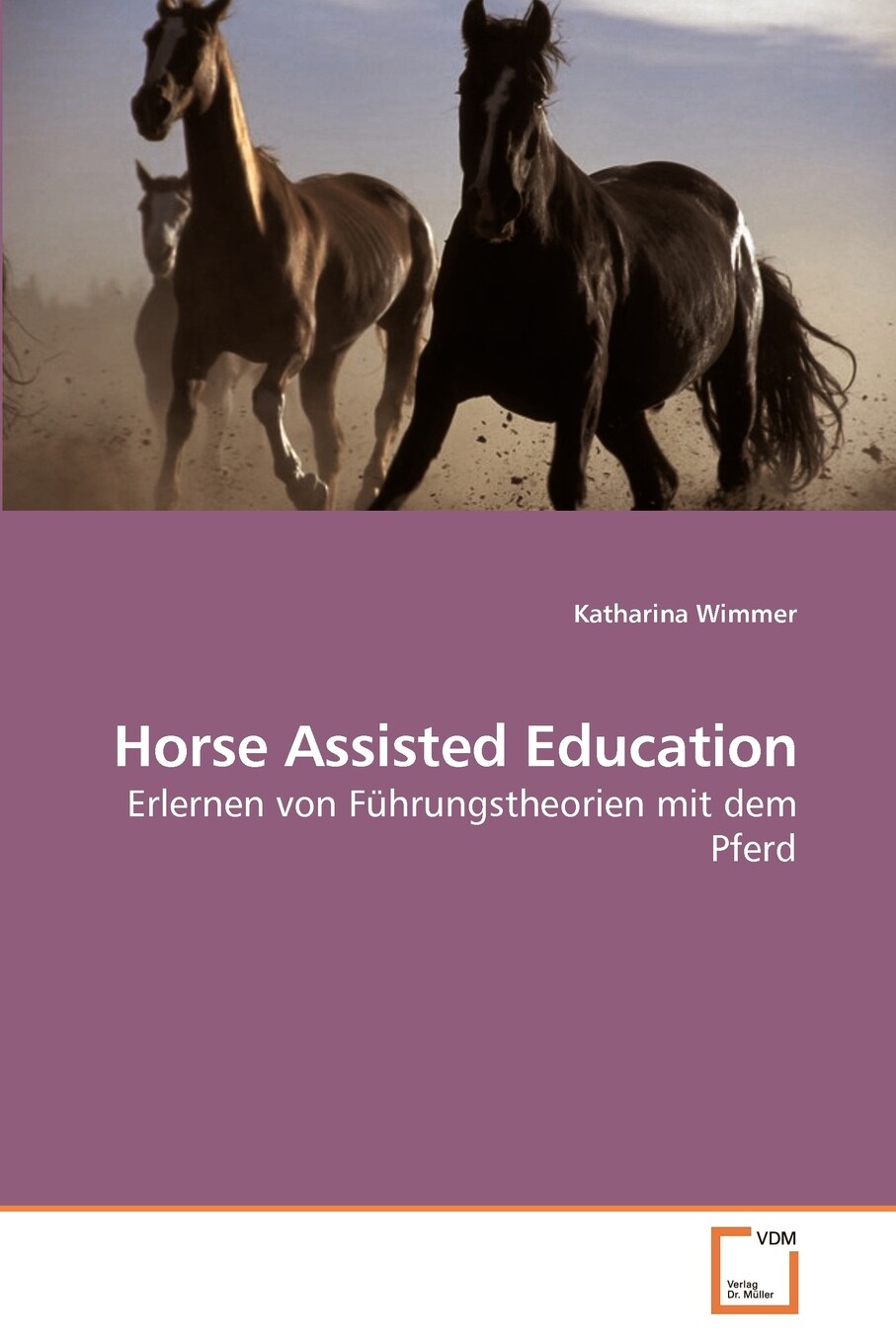 预售 按需印刷horse assisted education德语ger