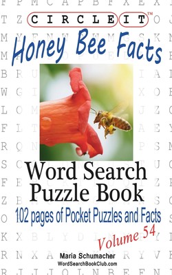 【预售 按需印刷】Circle It  Honey Bee Facts  Word Search  Puzzle Book