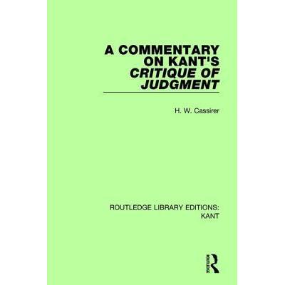 预订 按需印刷 A Commentary on Kant's Critique of Judgement