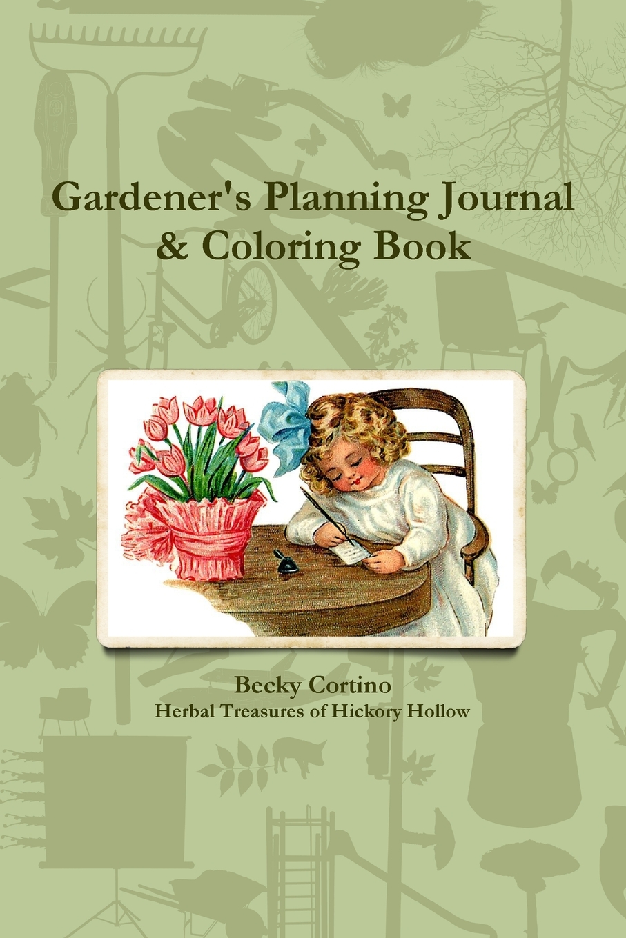 预售按需印刷Gardener's Planning Journal& Coloring Book