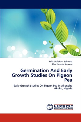 【预售按需印刷】Germination And Early Growth Studies On Pigeon Pea