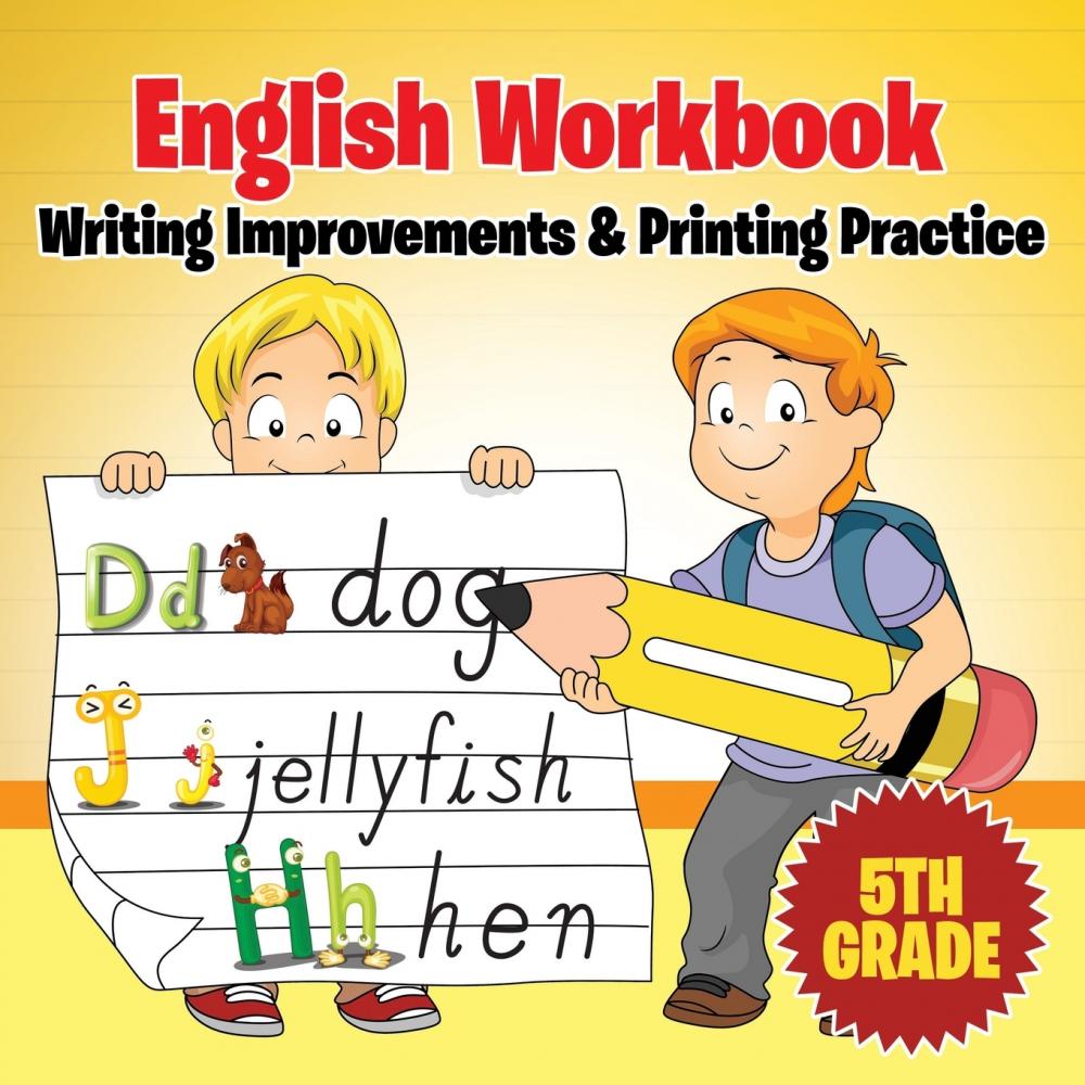 预售按需印刷 5th Grade English Workbook