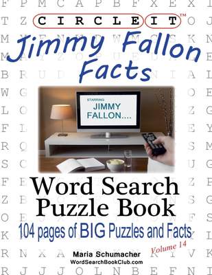 【预售 按需印刷】Circle It  Jimmy Fallon Facts  Word Search  Puzzle Book