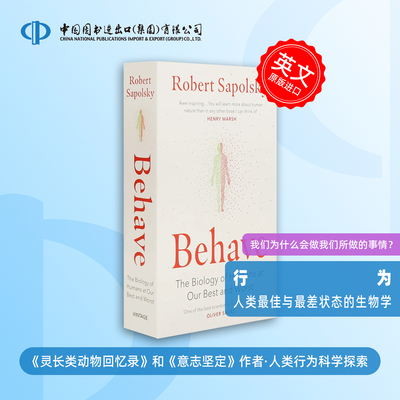 英文原版人类行为背后的生物学