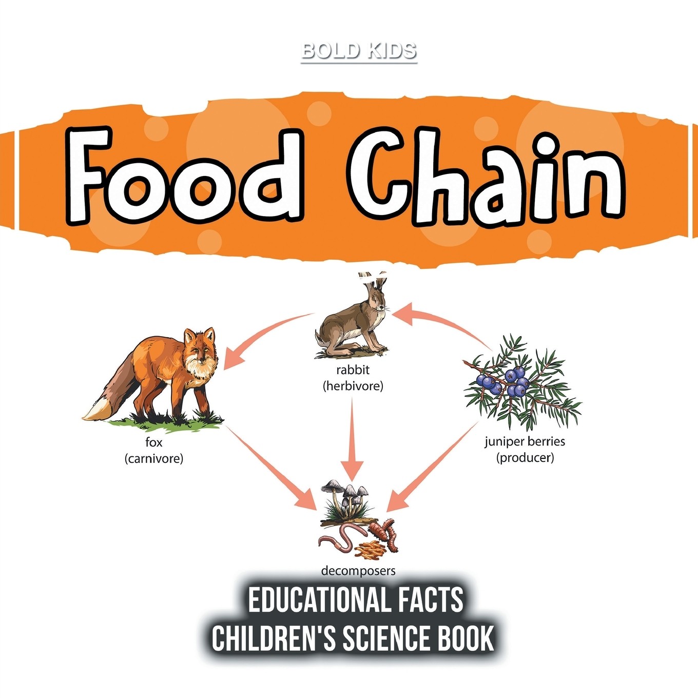 预售 按需印刷  food chain | educational facts | childrens