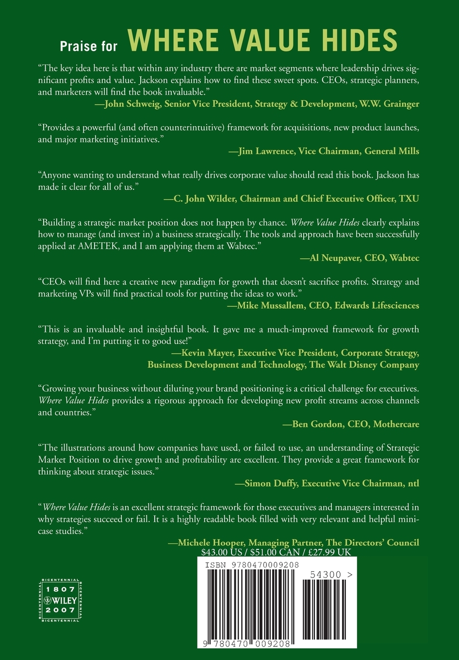 预售 按需印刷where value hides : a new way to uncover profitable