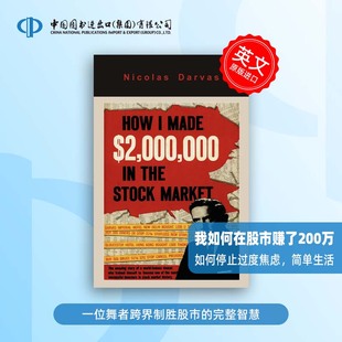 the How Made Darvas 预售 Nicolas 000 Market Stock 英文原版 我如何在股票市场赚到两百万美元