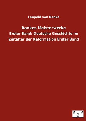 预售 按需印刷 Rankes Meisterwerke德语ger